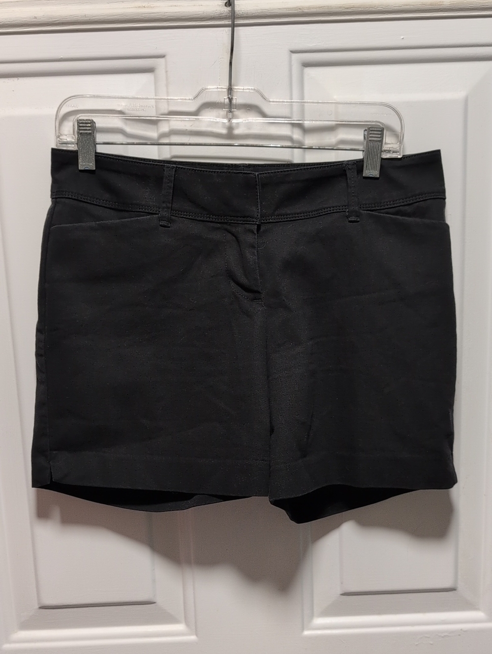 black shorts